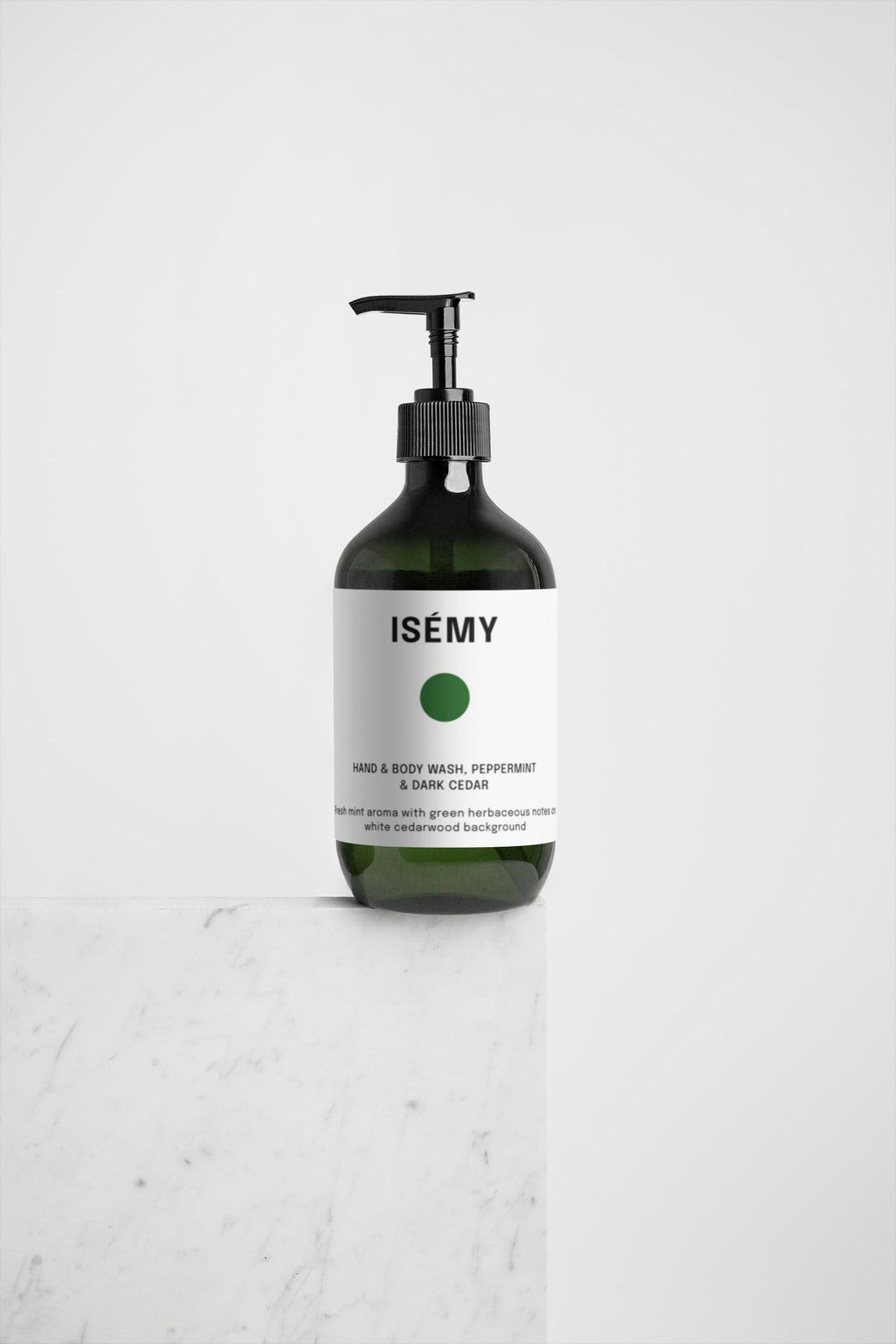Luxurious Hand & Body Wash, Peppermint & Dark Cedar